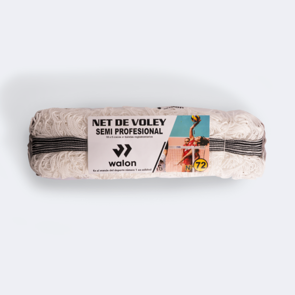 NET VOLEY SEMI-PROFESIONAL 72 10 MTS X 6 COCOS
