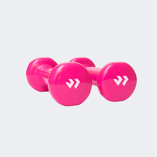 MANCUERNA VINILO 0.5 KG POR UNIDAD ROSADO 0.5 KG