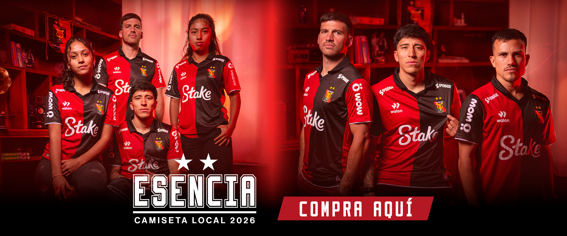 Camiseta Oficial Melgar 2026 ESENCIA