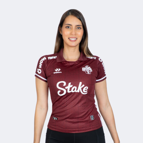 CAMISETA OFICIAL MELGAR ANIVERSARIO PATRIMONIO 2026 VERSIÓN JUGADOR MUJER