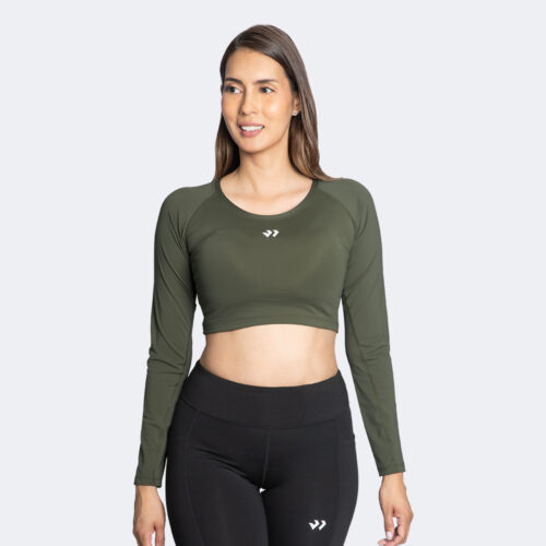CROP M/LARGA RUNNING KATIE MUJER